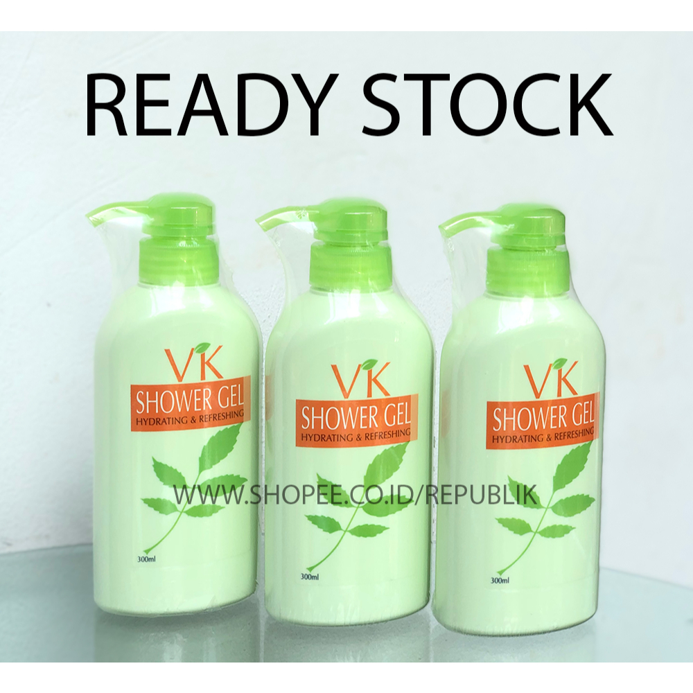 VK Shower Gel Hydrating & Refreshing | 1 botol isi 300 ml