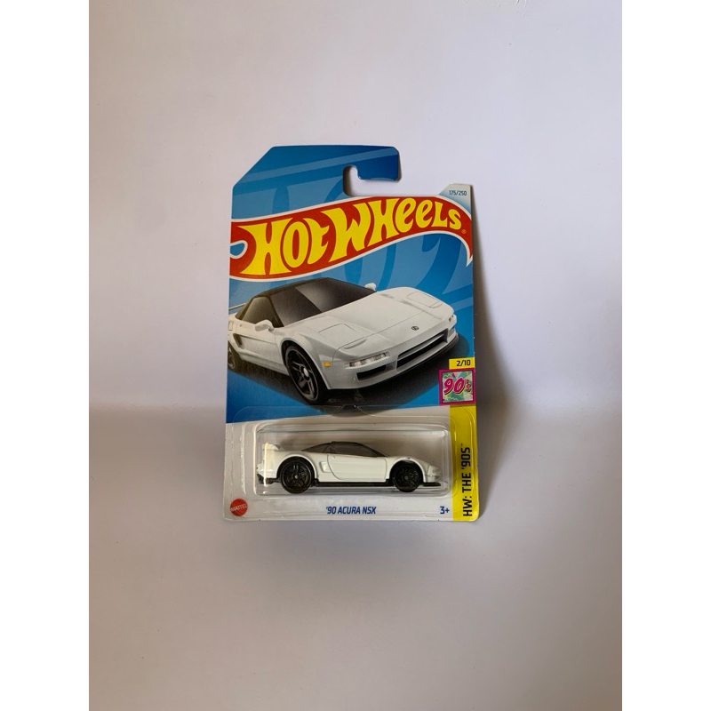 Hotwheels ‘90 acura nsx putih