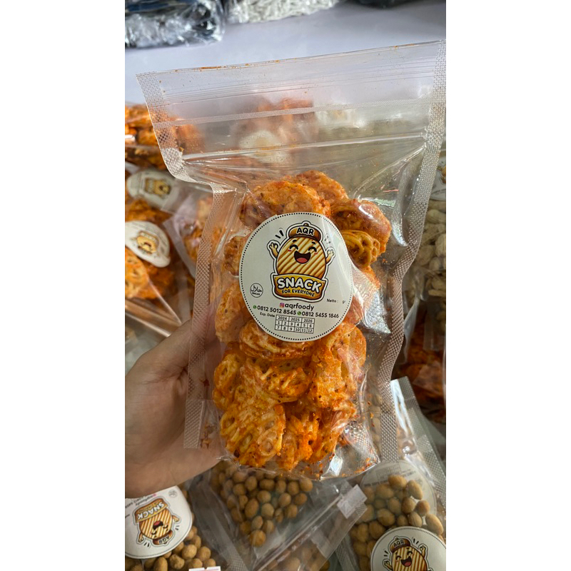 

snack kerupuk seblak rafael / sebring pedas full bumbu aqrfoody