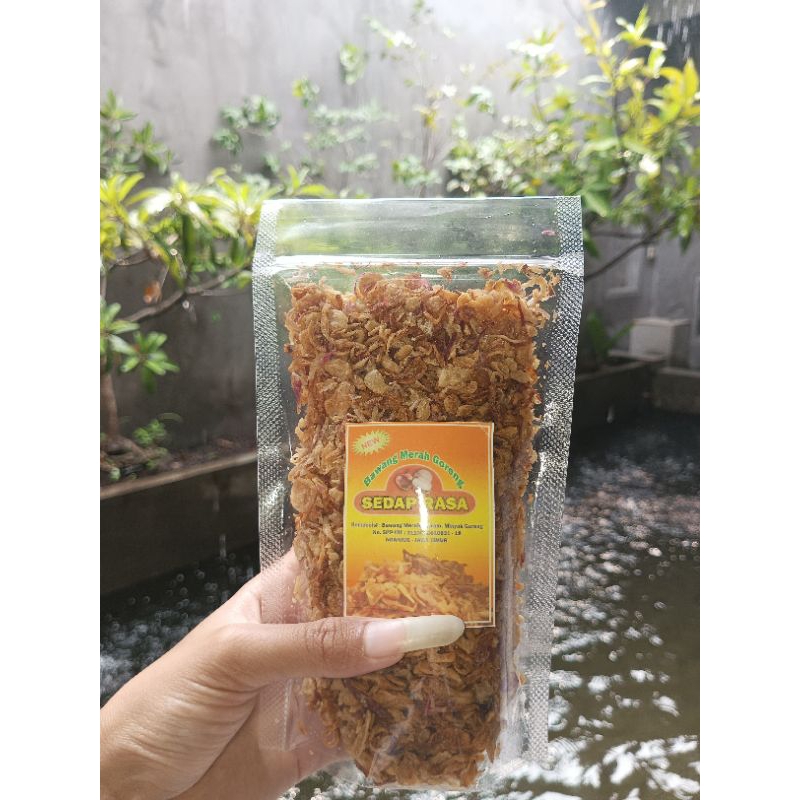 

Bawang Goreng Sedap Rasa Premium kemasan 100 gram
