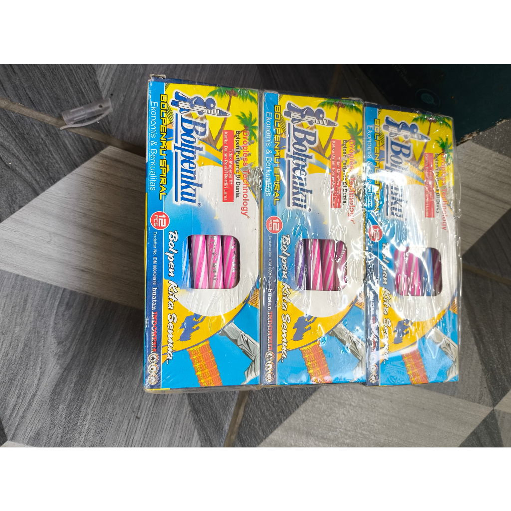 

BOLPENKU BOLPEN MURAH 1 KOTAK ISI 12 PCS