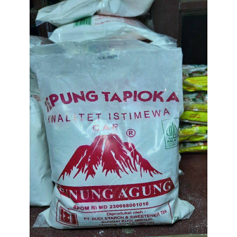 

Tepung Tapioka Gunung Agung 500 gr