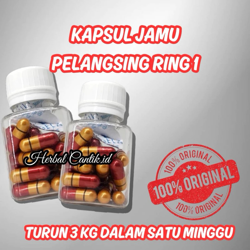 KJP Botol Ring 2 isi / Pelangsing Kjp Kualitas premium