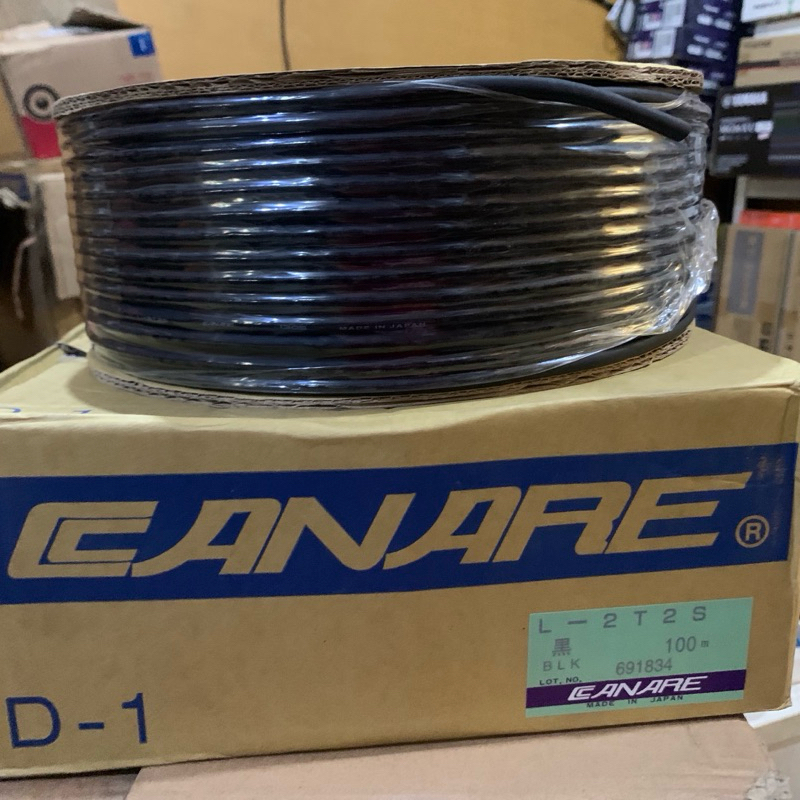 Kabel mic microphone Canare Ori L2T2S Per Roll