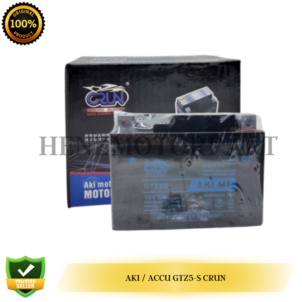 AKI ACCU GTZ5-S ( FULL KERING ) CRUN