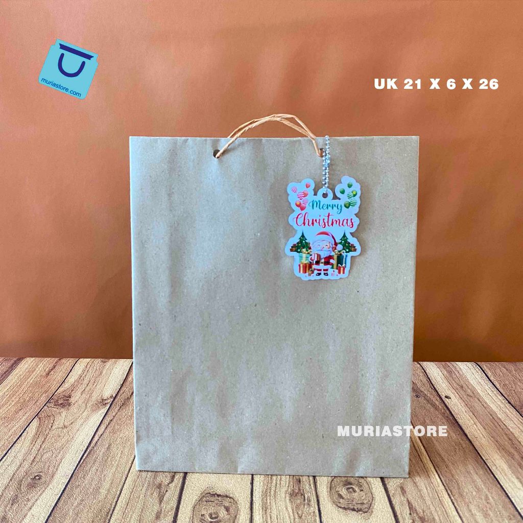 

PAPER BAG KADO / PAPER BAG FREE CUSTOM HANGTAG - TEBAL