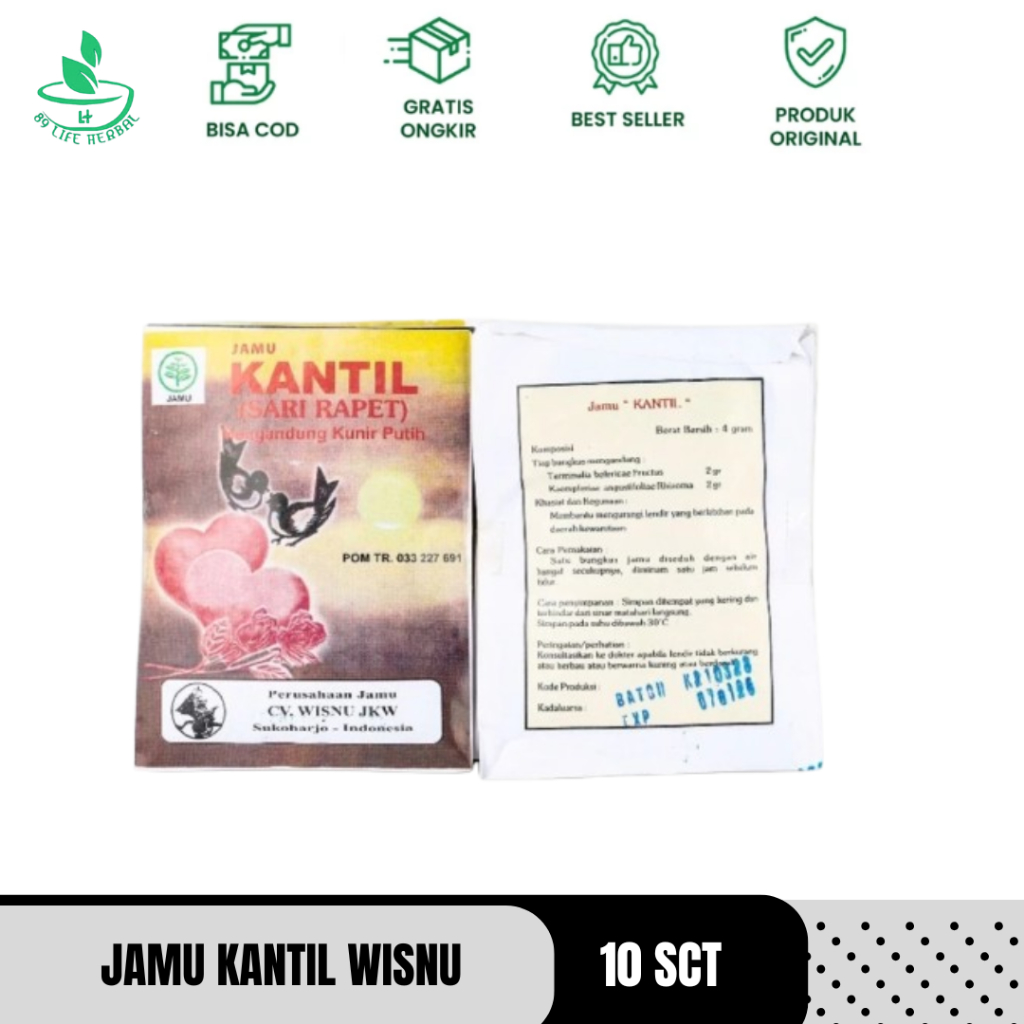 

JAMU KANTIL SARI RAPET WISNU(100%ORIGINAL)