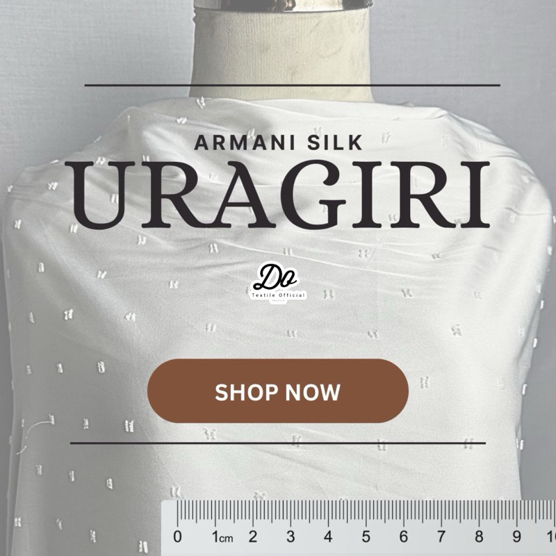KAIN ARMANI SILK URAGIRI