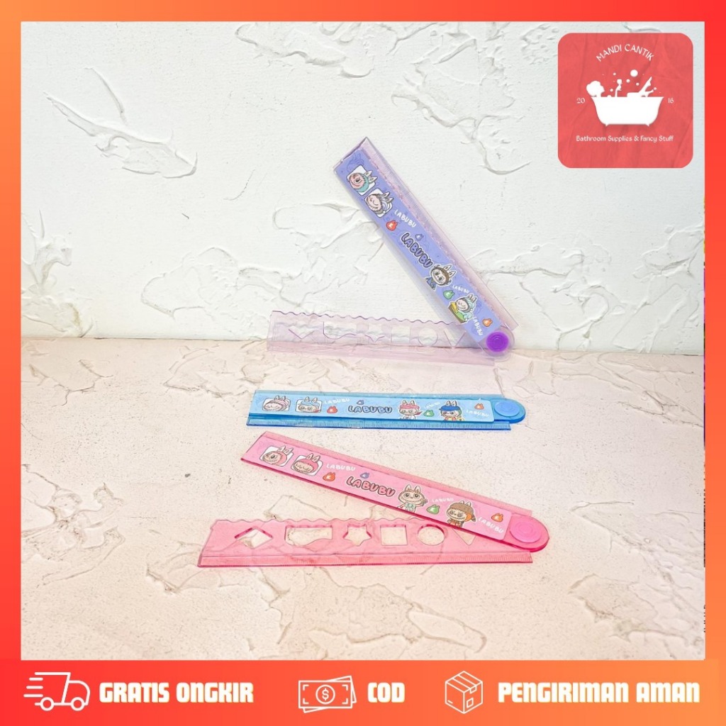 

PENGGARIS LIPAT 30 CM LABUBU PGG-1622 RULER GARISAN LUCU IMUT CAPPYBARA KAPIBARA