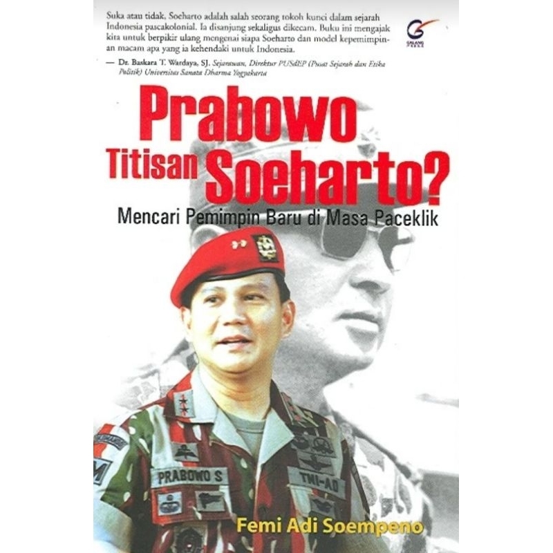 Buku Prabowo titisan Soeharto?