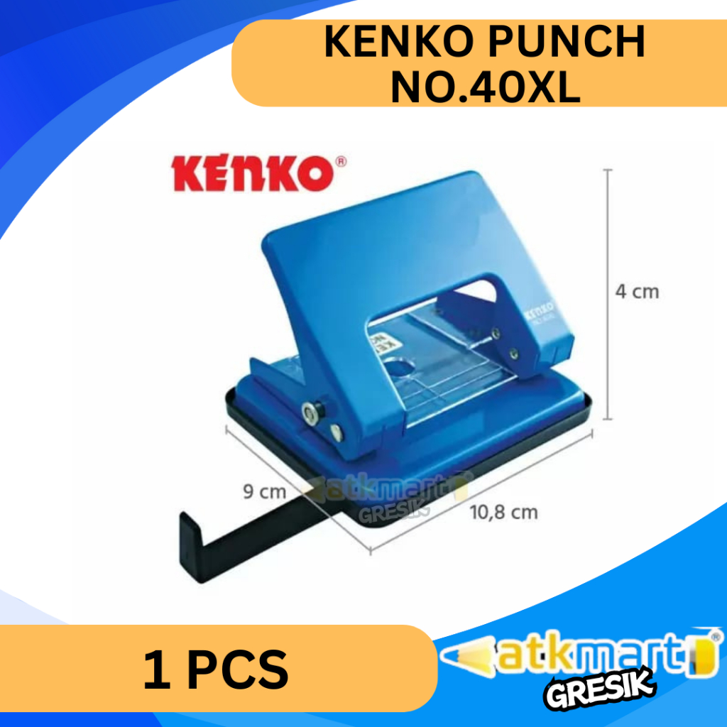 

(TERMURAH) KENKO PUNCH NO. 40XL PELUBANG PEMBOLONG KERTAS