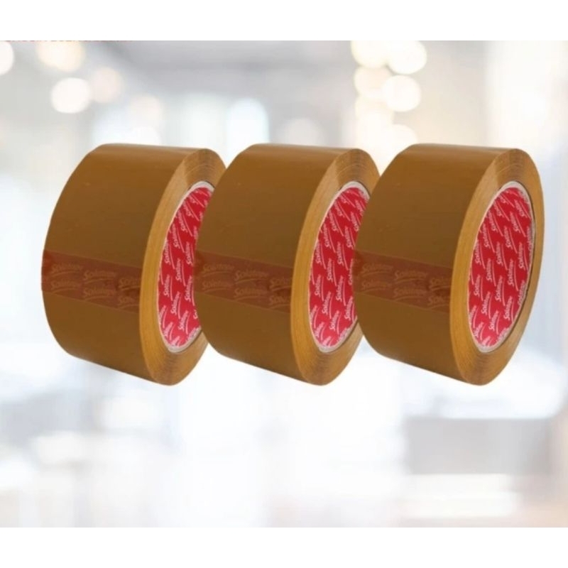 

gk Lakban bening dan coklat 45mm x 90yard paket 1 slop isi 6 pcs