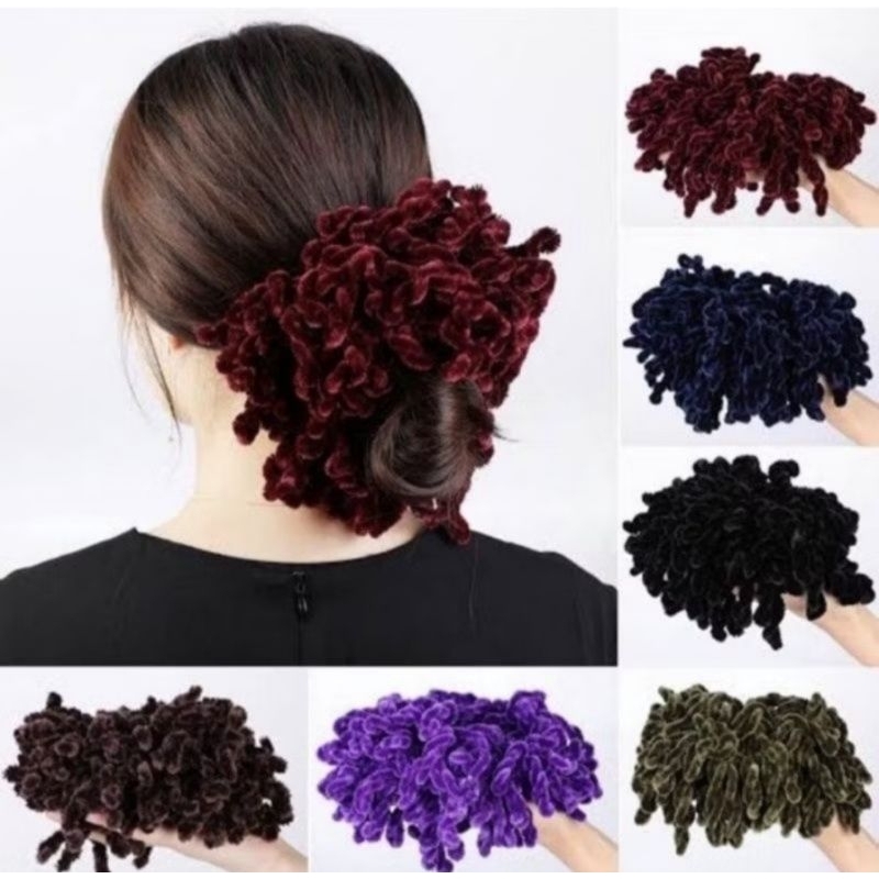 CEPOL HIJAB CENDOL / SCRUNCIE UBUR UBUR BESAR/ IKAT RAMBUT CENDOL