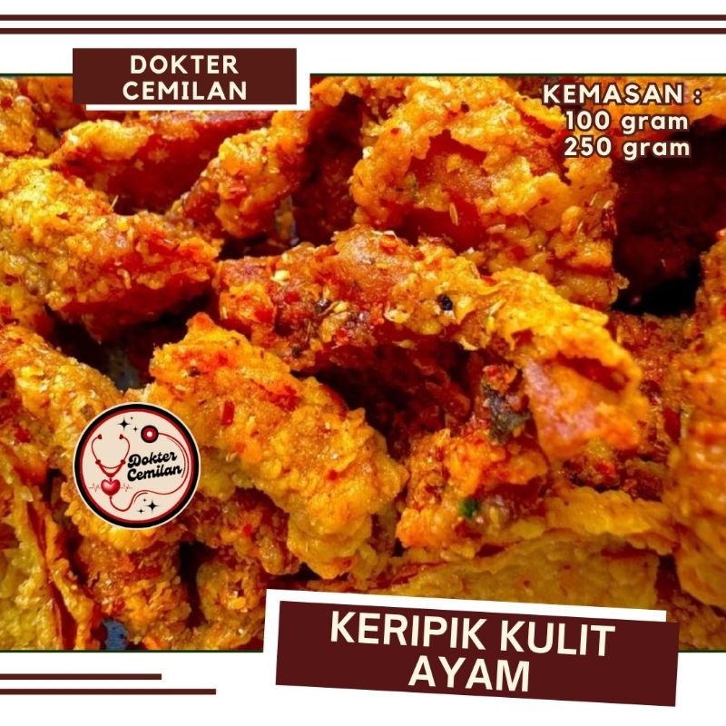 

KERIPIK KULIT AYAM PEDAS DAUN JERUK - KERIPIK KULIT AYAM - CEMILAN KULIT AYAM CRISPY - KERIPIK KULIT AYAM CRISPY