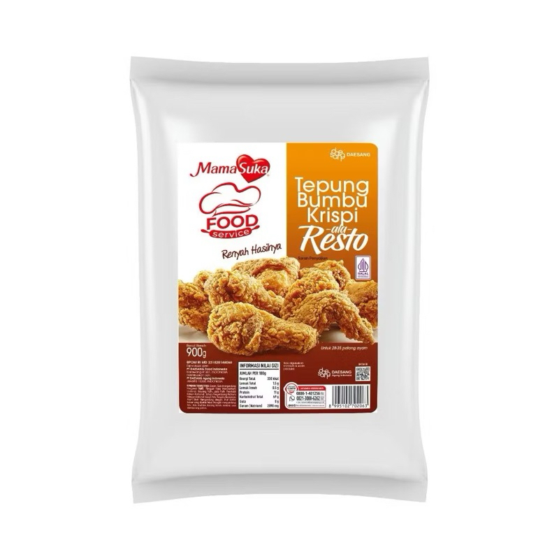 

Mamasuka Tepung Bumbu Krispi Serbaguna Ala Resto 900gr