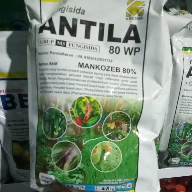 TERMURAH ANTILA Fungisida ORIGINAL bahan aktif MANKOZEB 80%