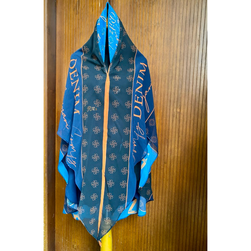 Preloved Khimar printing brand KAMEELA/ SARKIS/ Gallery Syarifah/ Ritz/ Bugio