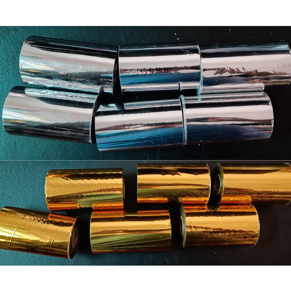 

KODE H6O Hot Stamping Foil lebar 1 cm x panjang 12m