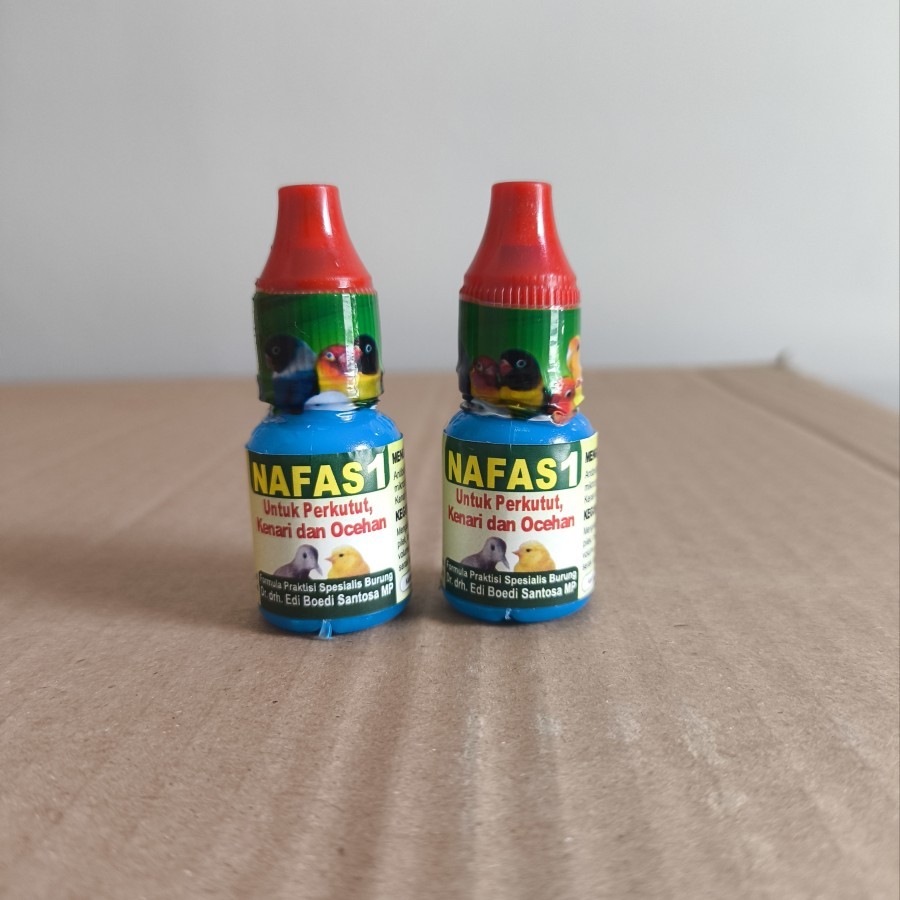 NAFAS 1 DR EDHI (MAAF, KAMI CUMA JUAL YG ORIGINAL) OBAT BATUK PILEK SERAK DLL UNTUK BURUNG NAFAS1