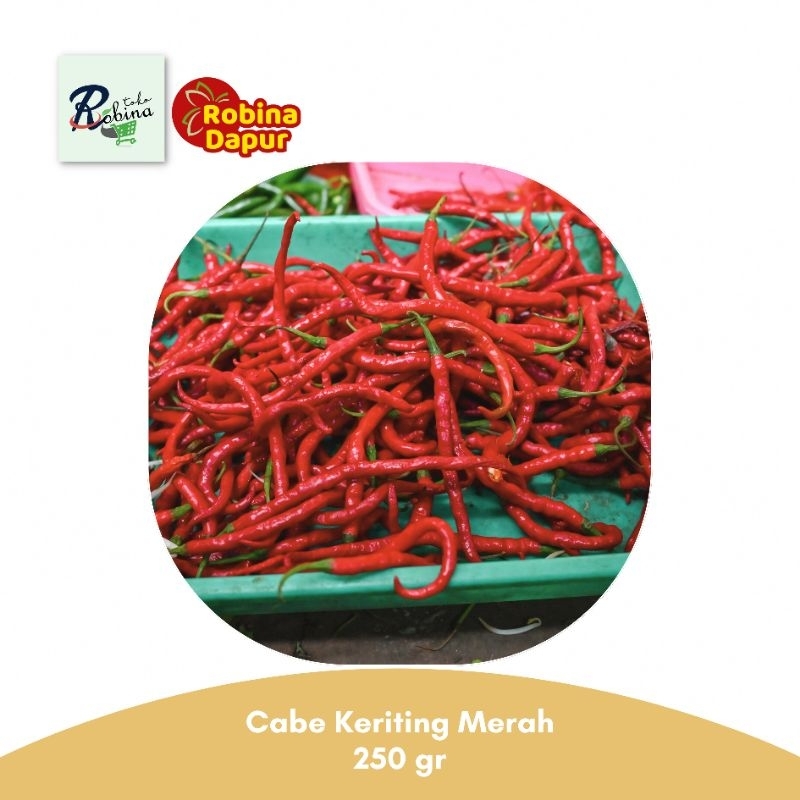 

Cabe Merah Keriting 250 gr