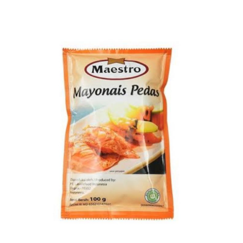 

Maestro saus pedas 100 gr