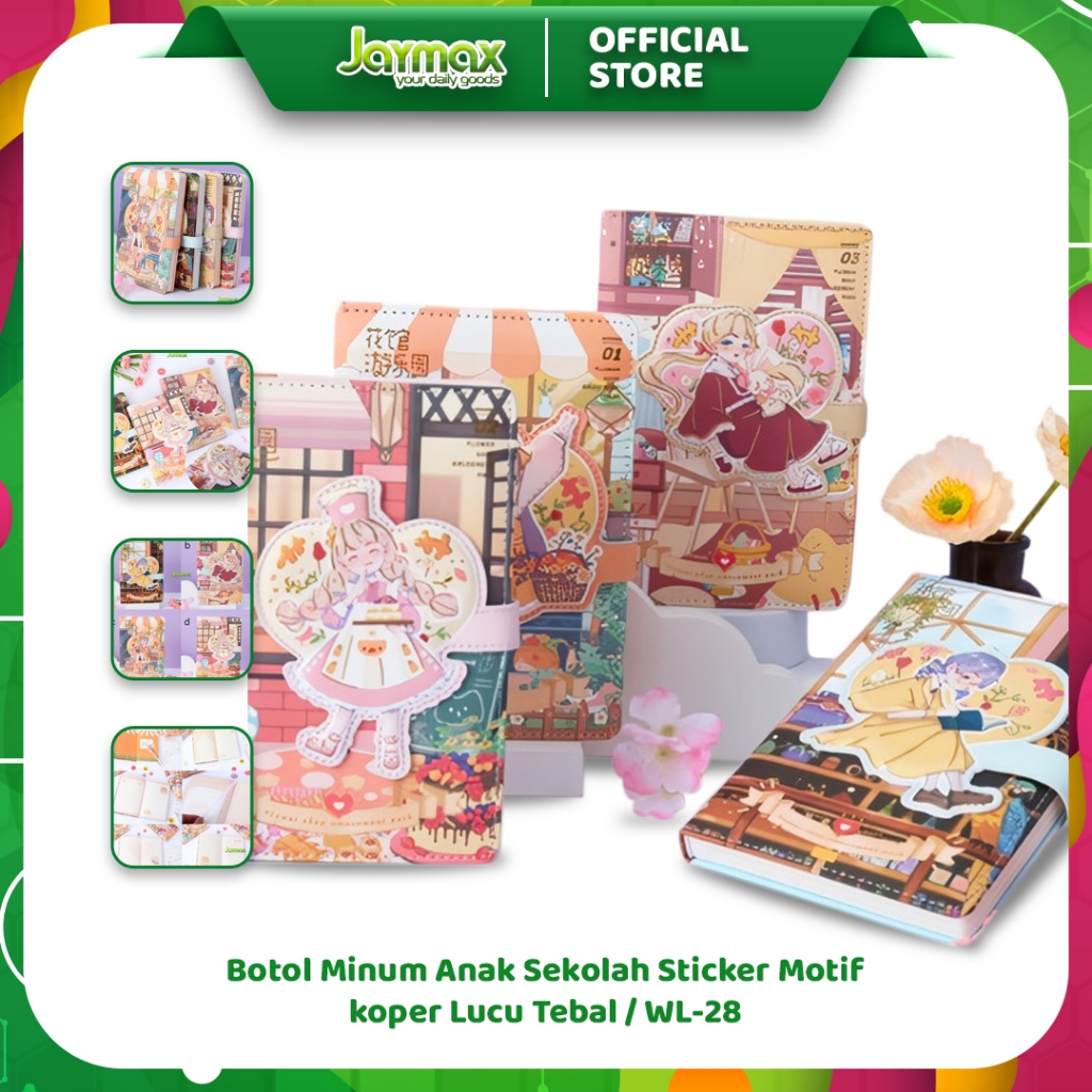 

Magnetic Notebook Diary / Jurnal agenda Buku tulis Planner GEGE's FAN