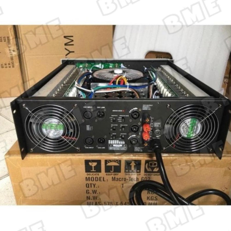 POWER AMPLIFIER CROWN MACRO TECH MA 5002VZ / MACROTECH 5002 VZ / MA5002VZ / MA5002 VZGRADE A