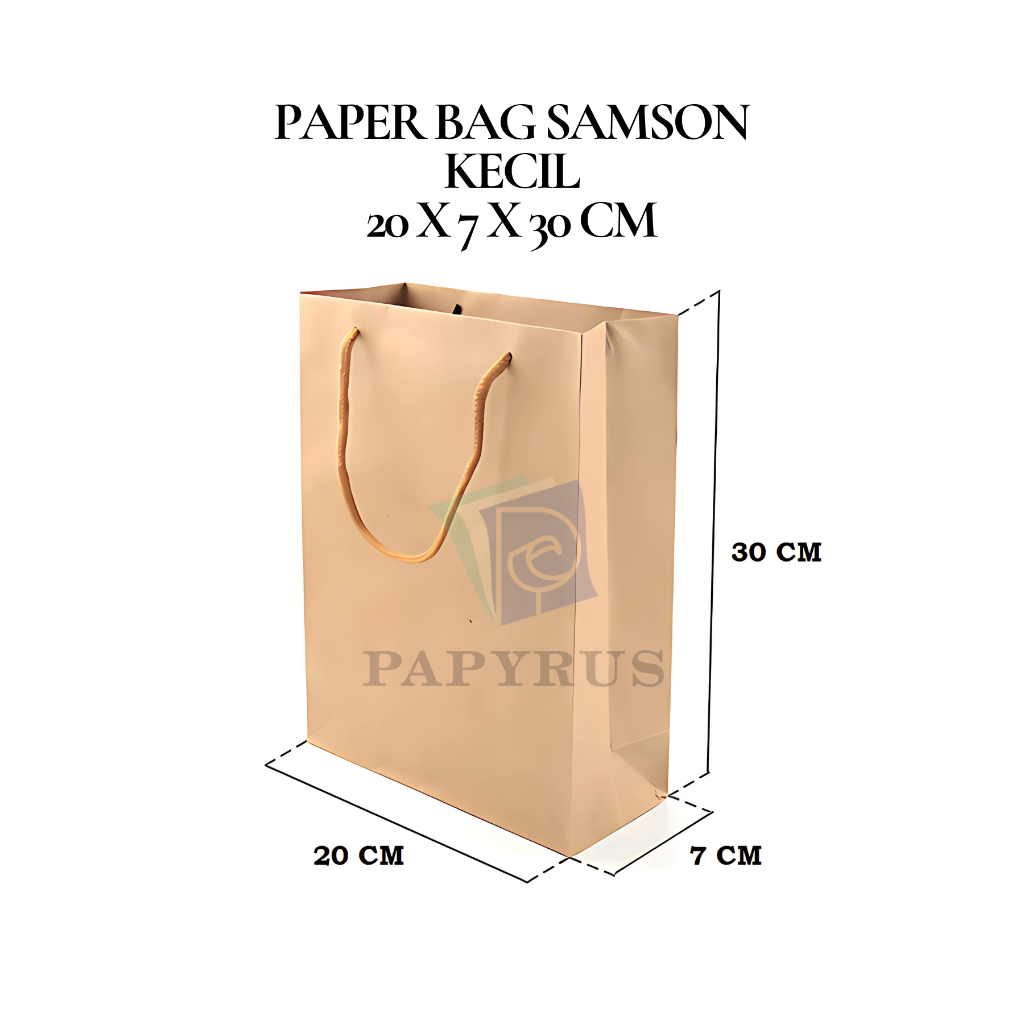 

PAPER BAG POLOS / HAMPERS BAG / GOODIE BAG / SOUVENIR BAG / TAS KADO POLOS / GIFT BAG / PAPER BAG SAMSON / CRAFT / KRAFT / VINTAGE KECIL