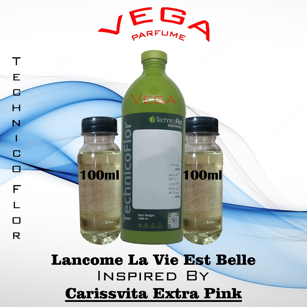 CARISSVITA EXTRA PINK V/F TFI 100ML REPACK MURNI BIBIT ( LA VIE EST BELLE )