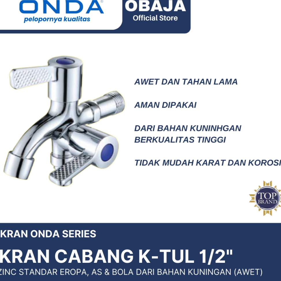 HARGATERMURAAH Onda Kran Cabang KTul Onda 12  Kran Cabang Onda