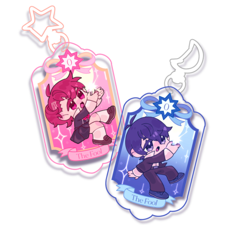 Persona 3 Arcana Keychain