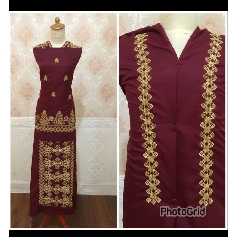 bahan/ bakal baju kurung couple