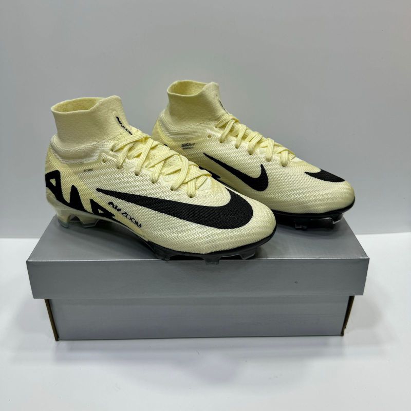 sepatu bola Nike air zoom cream black