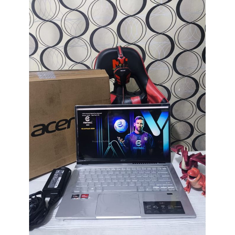 Laptop RENDER Acer Swift RAM 16Gb SSD 512Gb RYZEN Body SLIM BEZELESS