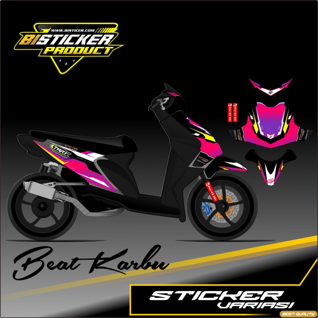 Decal Beat Karbu Full Body - Decal Beat Karbu - Decal Bear Karbu Road Race Full Body