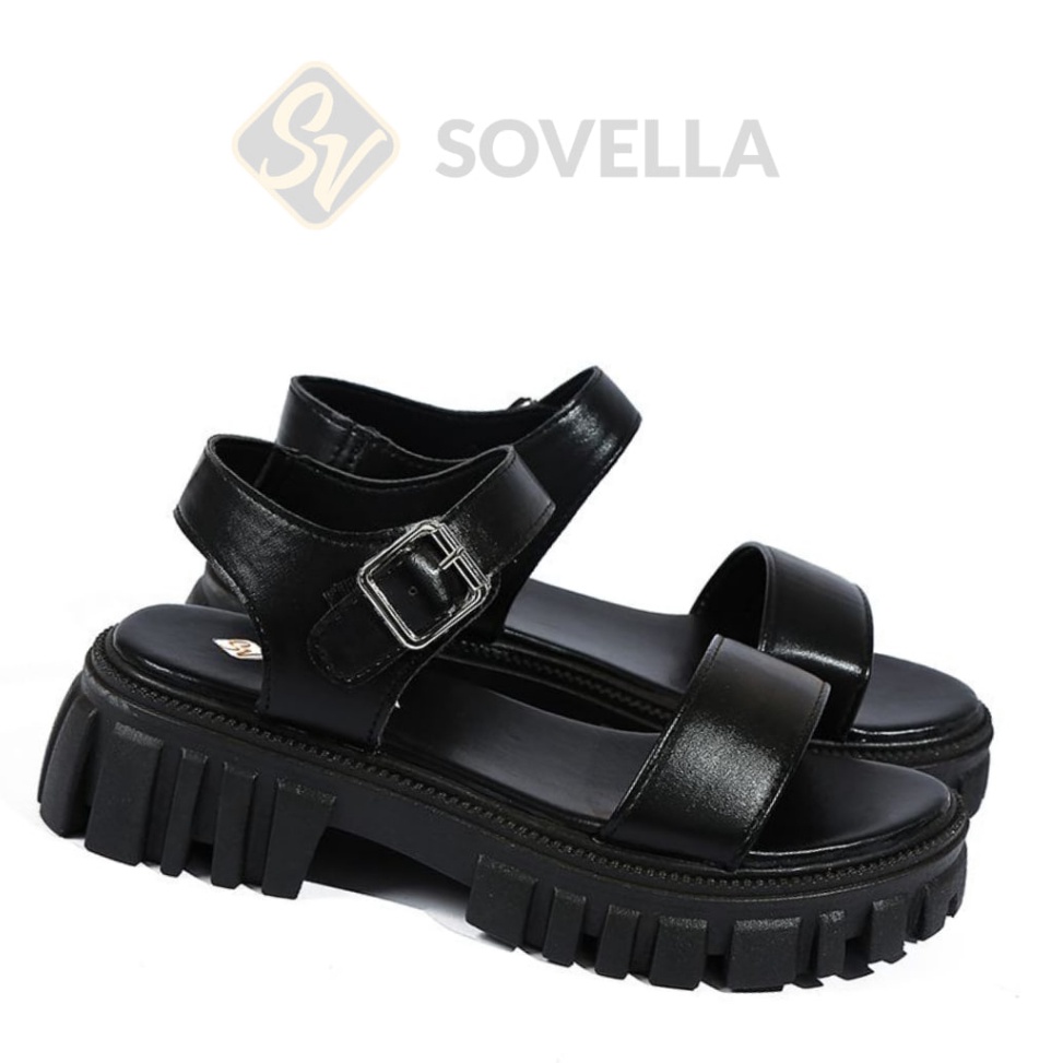 STOKTERBARU SOVELLA Mattea Sandal Wanita Tali Platform