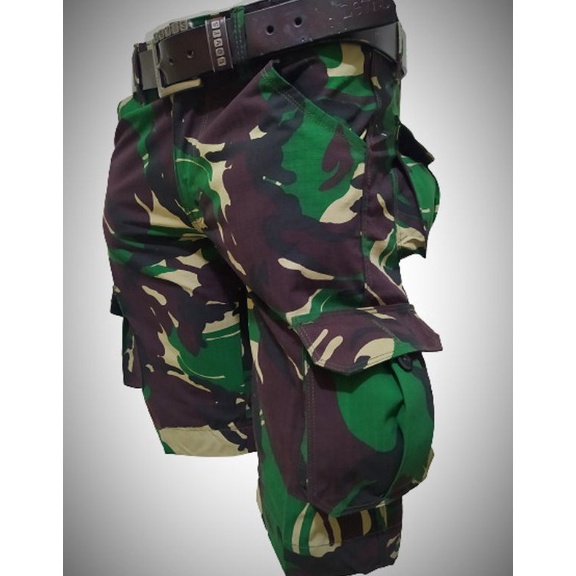Terbaru celana pendek kargo loreng celana loreng TNI