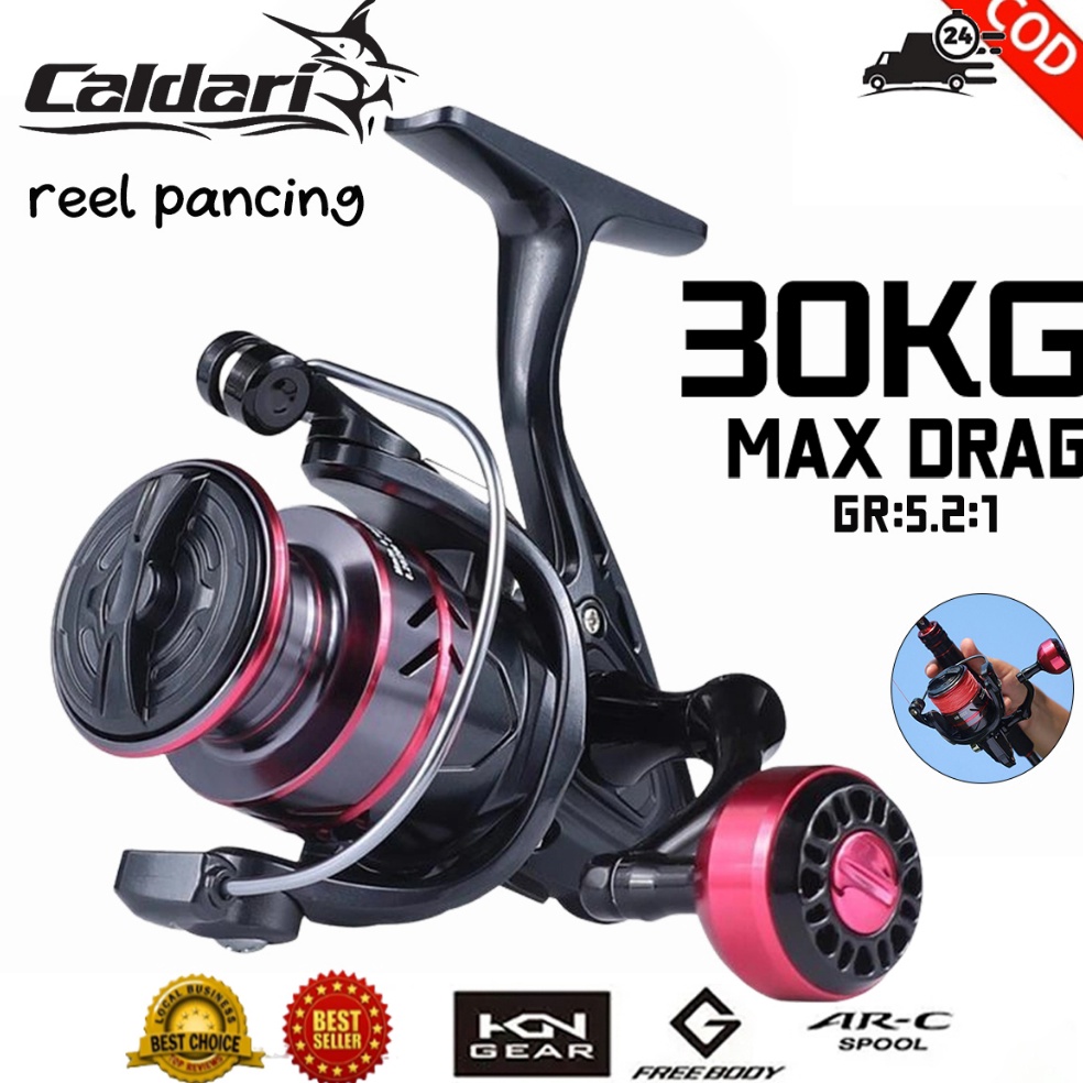 Terbagus alat pancing reel mesin pancing reel pancing laut HB57 15KGpancing mesin joran pancing fish
