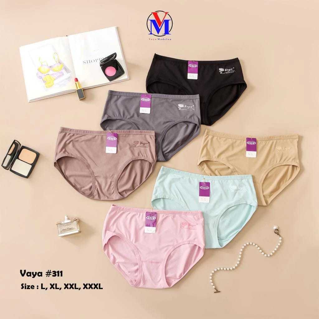 6 PCS CELANA DALAM WANITA SAY YES /CELANA DALAM WANITA DEWASA/DALEMAN WANITA SAY YES/ DALEMAN PEREMP