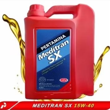 PERTAMINA MEDITRAN SX 15W40/15W-40/15-W40 Api CH4/SJ 10L/10 L Oli Mesin Diesel