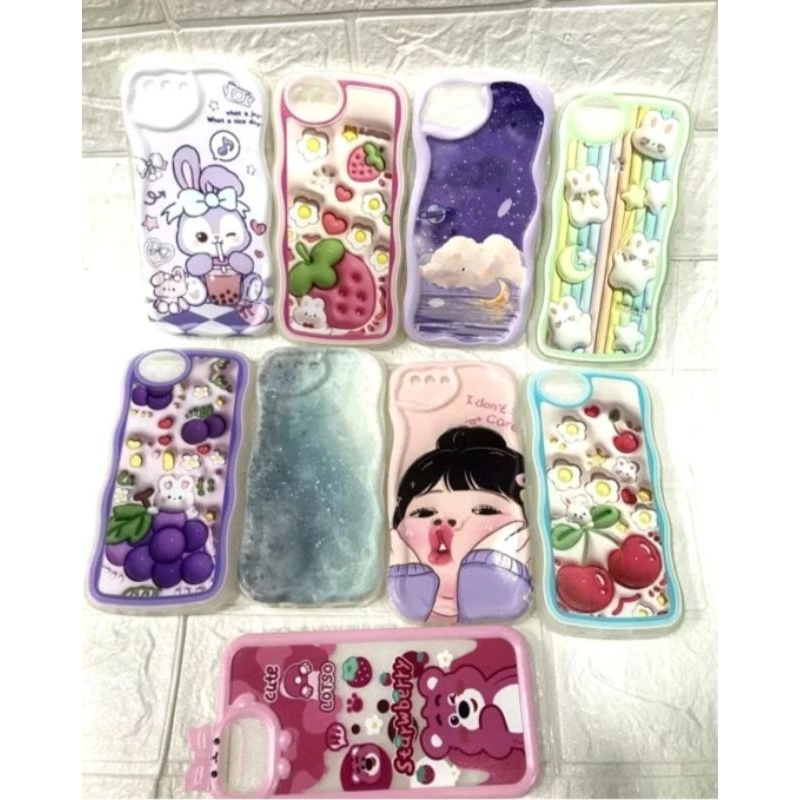 Sofcase Motif Lucu dan karakter Case full karet Oppo A3S