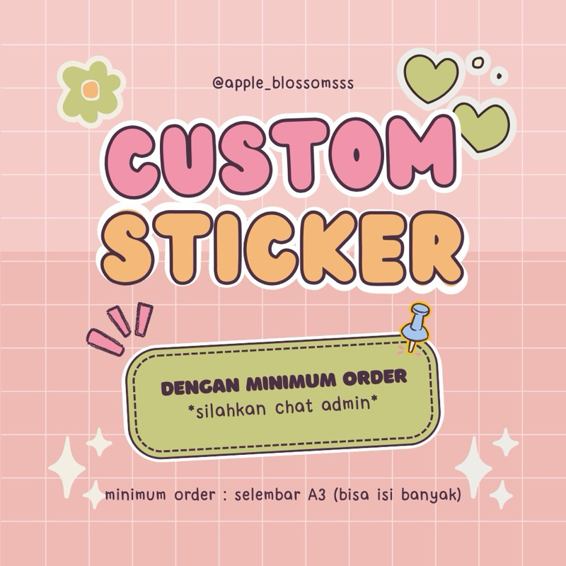 

CUSTOMstickerMURAH