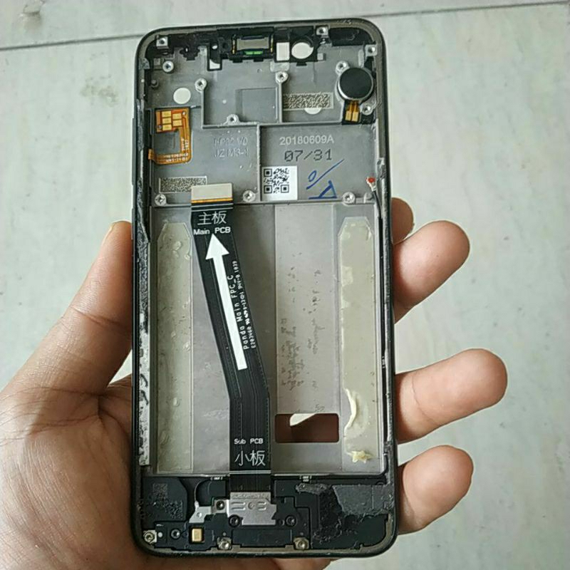 frame fulset bekas ori Nokia 5.1 PLUS