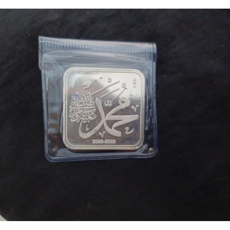 PERAK 10 DIRHAM FINE SILVER LOGAM MULIA