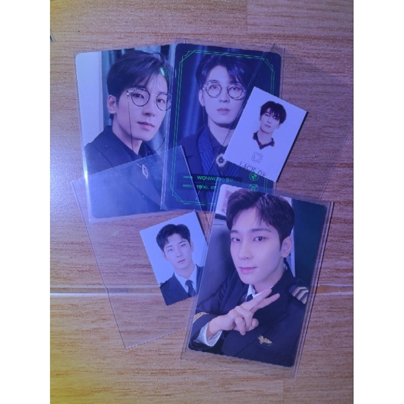 [TAKE ALL] Pc Photocard Seventeen svt Wonwoo Potter pilot set