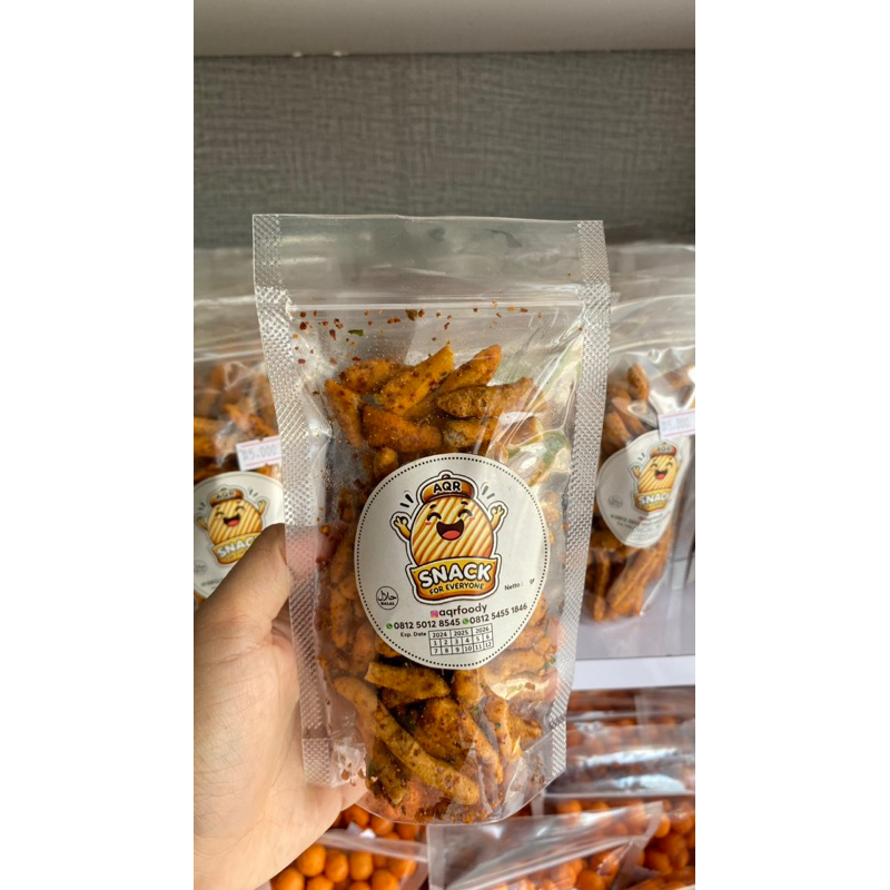 

snack Bastik ( basteng stik ) pedas dan original aqrfoody