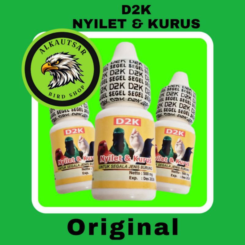 D2K NYILET & KURUS OBAT BURUNG NYILET KURUS LESU GANGGUAN PENCERNAAN