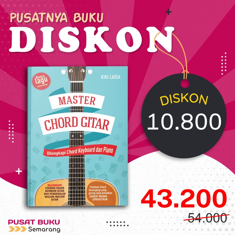 KODE L79Q BUKU MASTER CHORD GITAR