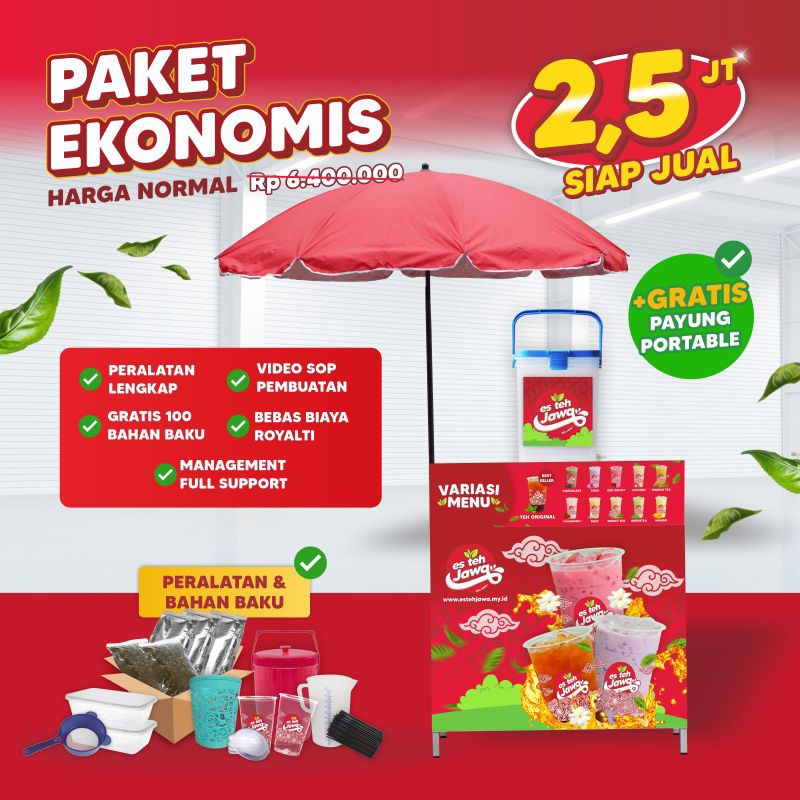 

PAKET KEMITRAAN ES TEH JAWA KHUSUS MITRA LAMPUNG