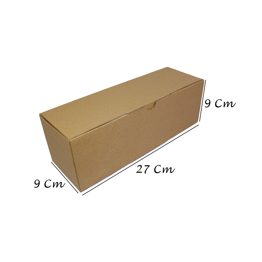 

Kardus karton model lock atas uk. 27x9x9 cm...Die Cut untuk kotak Aksesoris